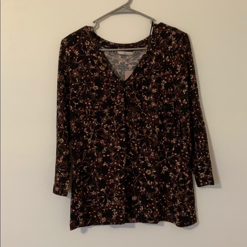 Long sleeve blouse